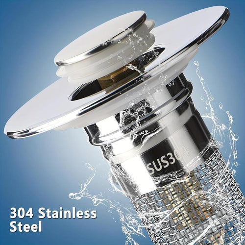 🔥Black Friday Sale: Bathroom Sink  Universal Pop Up Sink Drain Filter