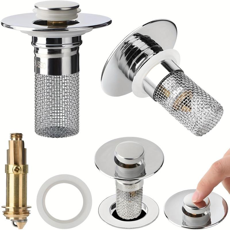 🔥Black Friday Sale: Bathroom Sink  Universal Pop Up Sink Drain Filter